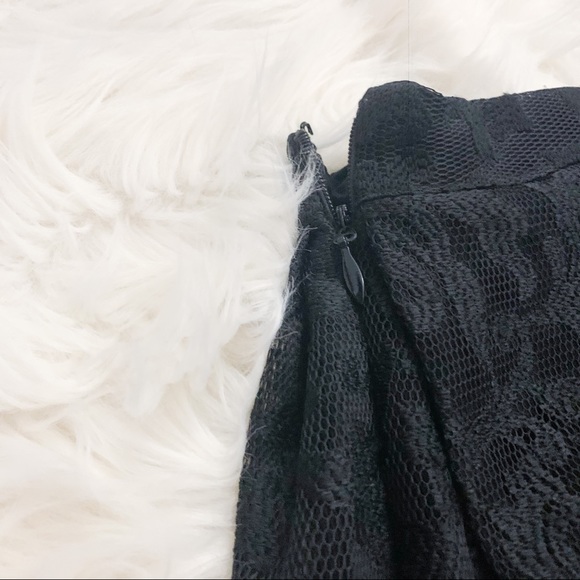 Bebe Ankle-Length Skirt in Black - Picture 2 of 3